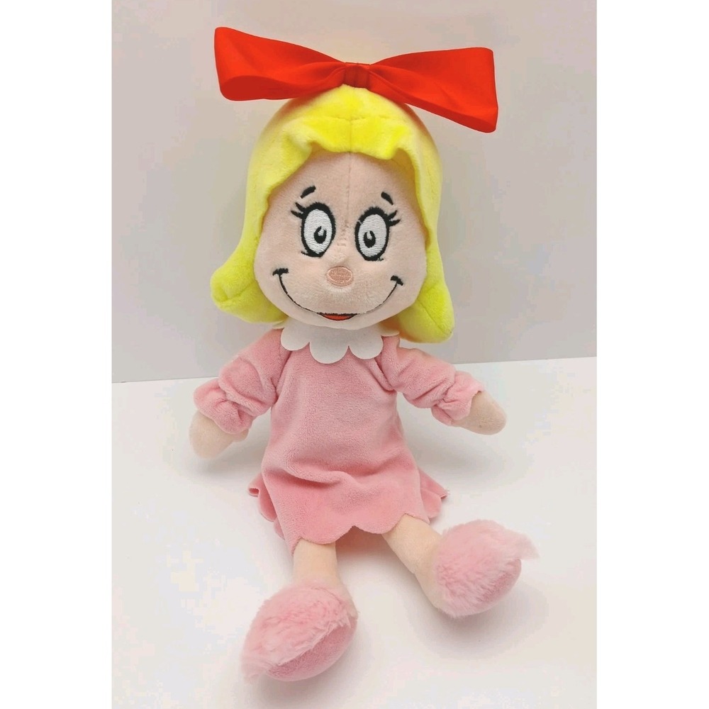Dr. Seuss The Grinch Cindy Lou Who 11" Plush Stuffed Animal Toy Aurora 2025